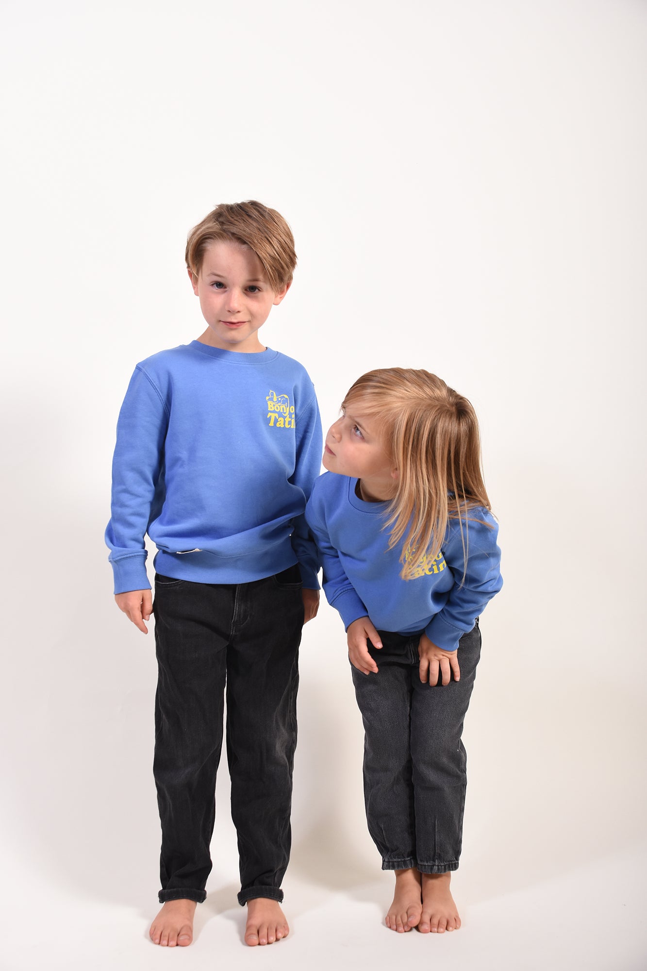 LOOK Radiant Blue Organic Sweater Kids