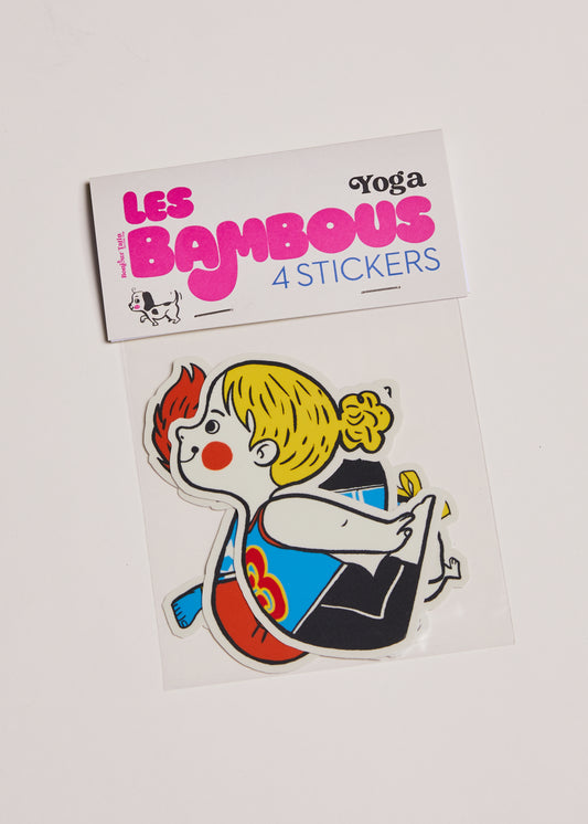 Sticker set Yoga - Les Bambous