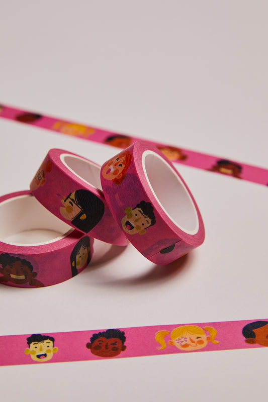 Washi Tape 'Smile! Je bent op tape!'