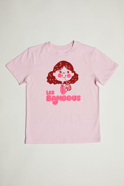 T-shirt roze limonade - BonjourTatin