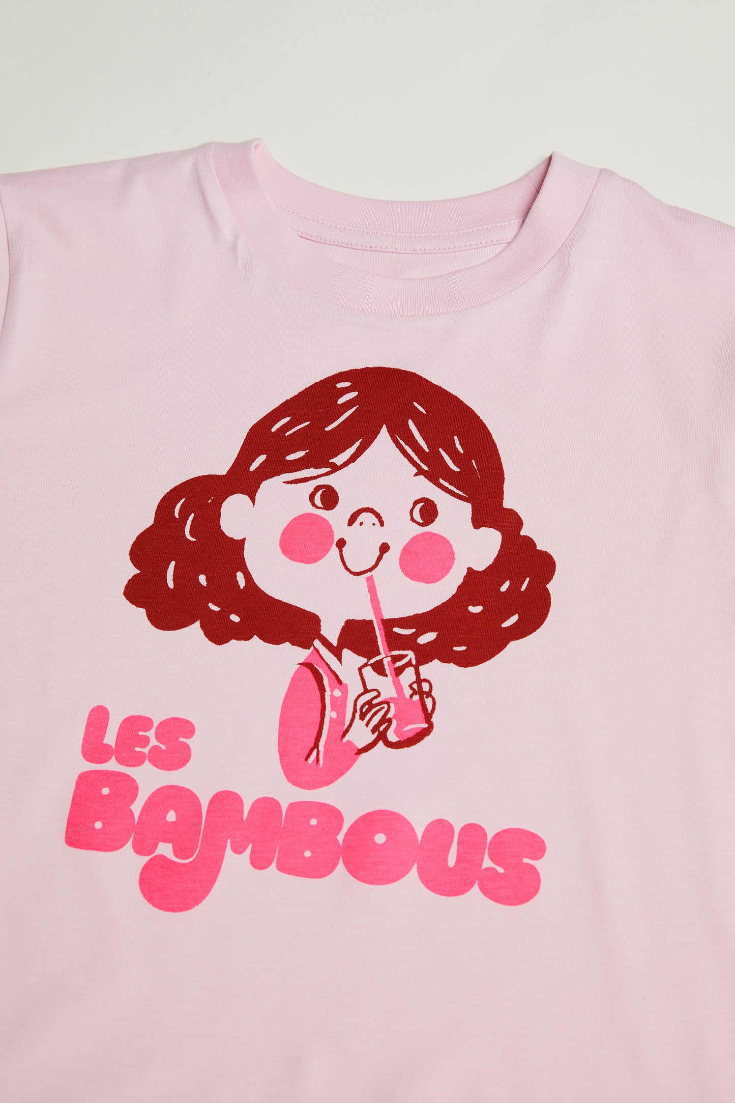 T-shirt roze limonade - BonjourTatin