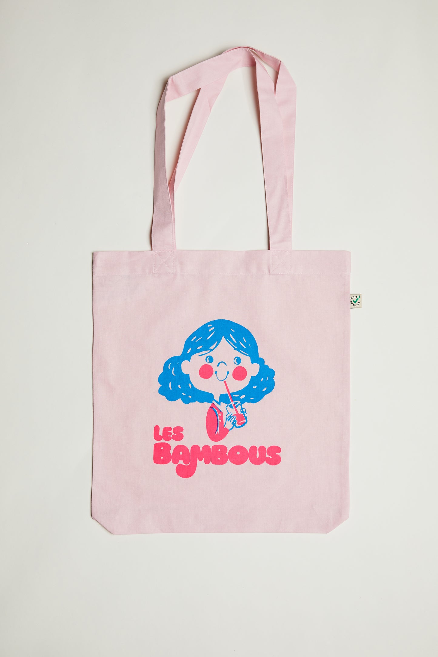 Tote Bag Organic Cotton Pink Lemonade - Les Bambous