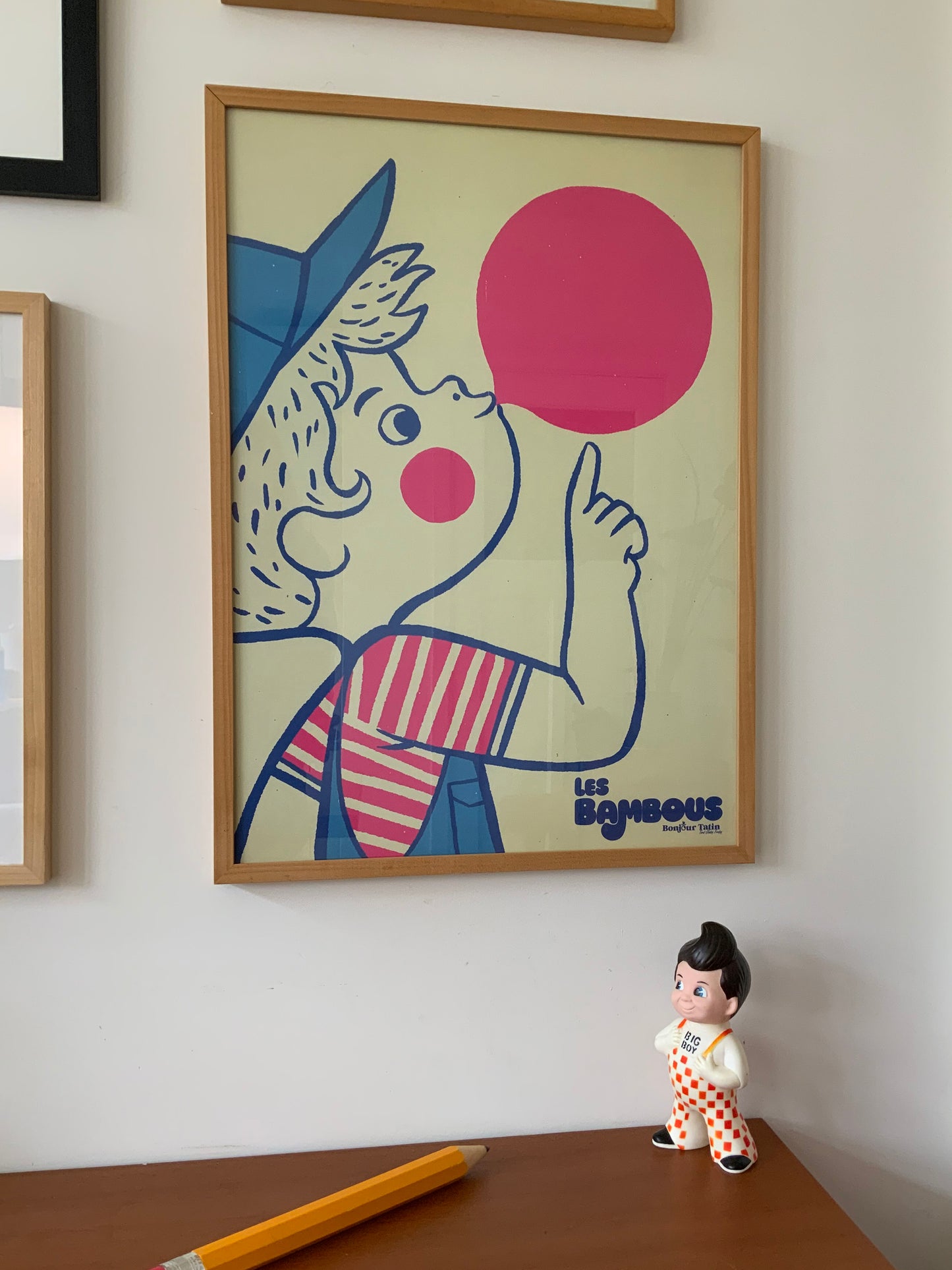 Poster 'Mijn kauwgomballon' - Les Bambous