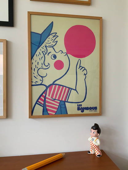 Poster 'My Chewing Gum Balloon' - Les Bambous