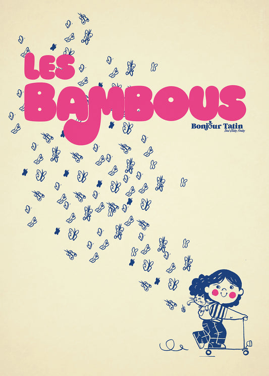 Poster Step - step - step! Les Bambous