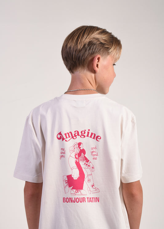 T-Shirt Organic Cherry Print Imagine