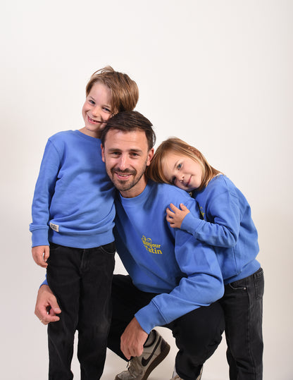 LOOK Radiant Blue Organic Sweater Kids