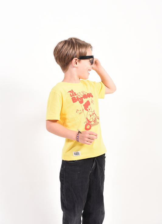 T-Shirt Bright Yellow Skelter